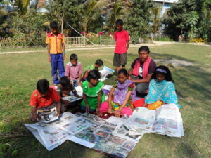 Children With Papers